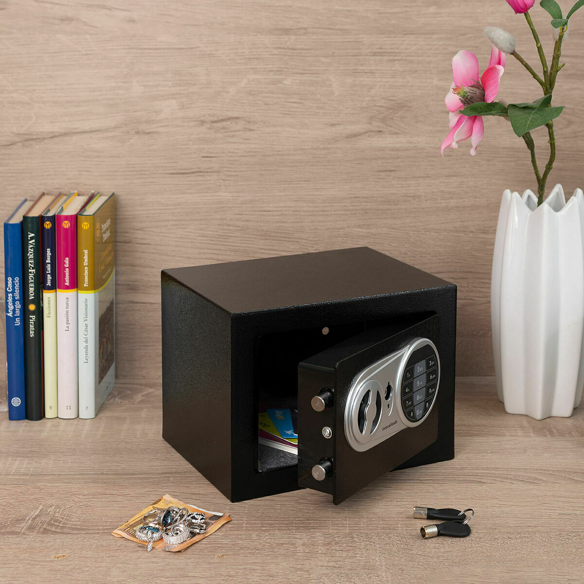 Kluis met elektronisch slot InnovaGoods Zwart Plastic (Refurbished B)