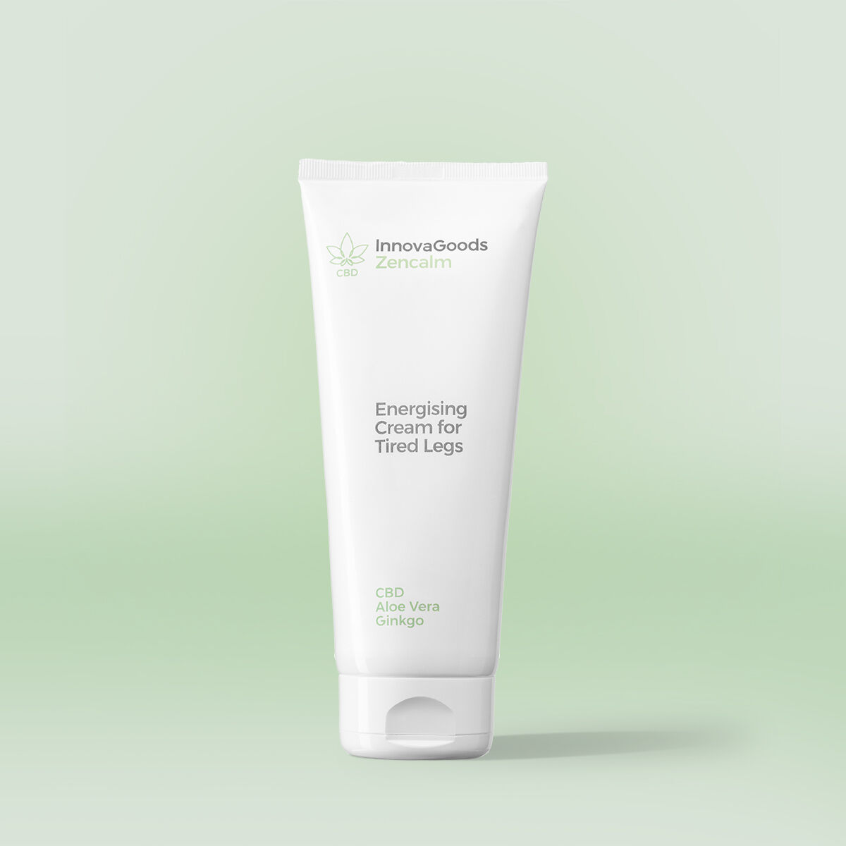 Energiegevende Crème voor Vermoeide Benen CBD Zencalm InnovaGoods 200 ml