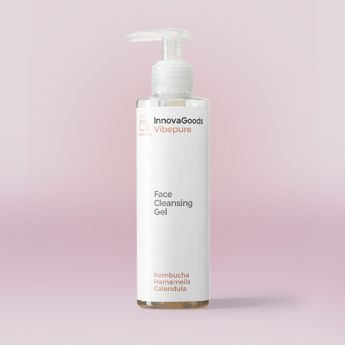 Gezichtsreinigingsgel Kombucha Vibepure InnovaGoods 200 ml