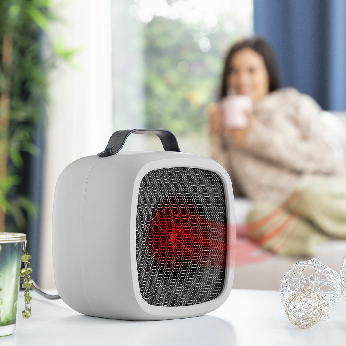 Draagbare elektrische mini-kachel Bliwarm InnovaGoods 2000 W (Refurbished B)