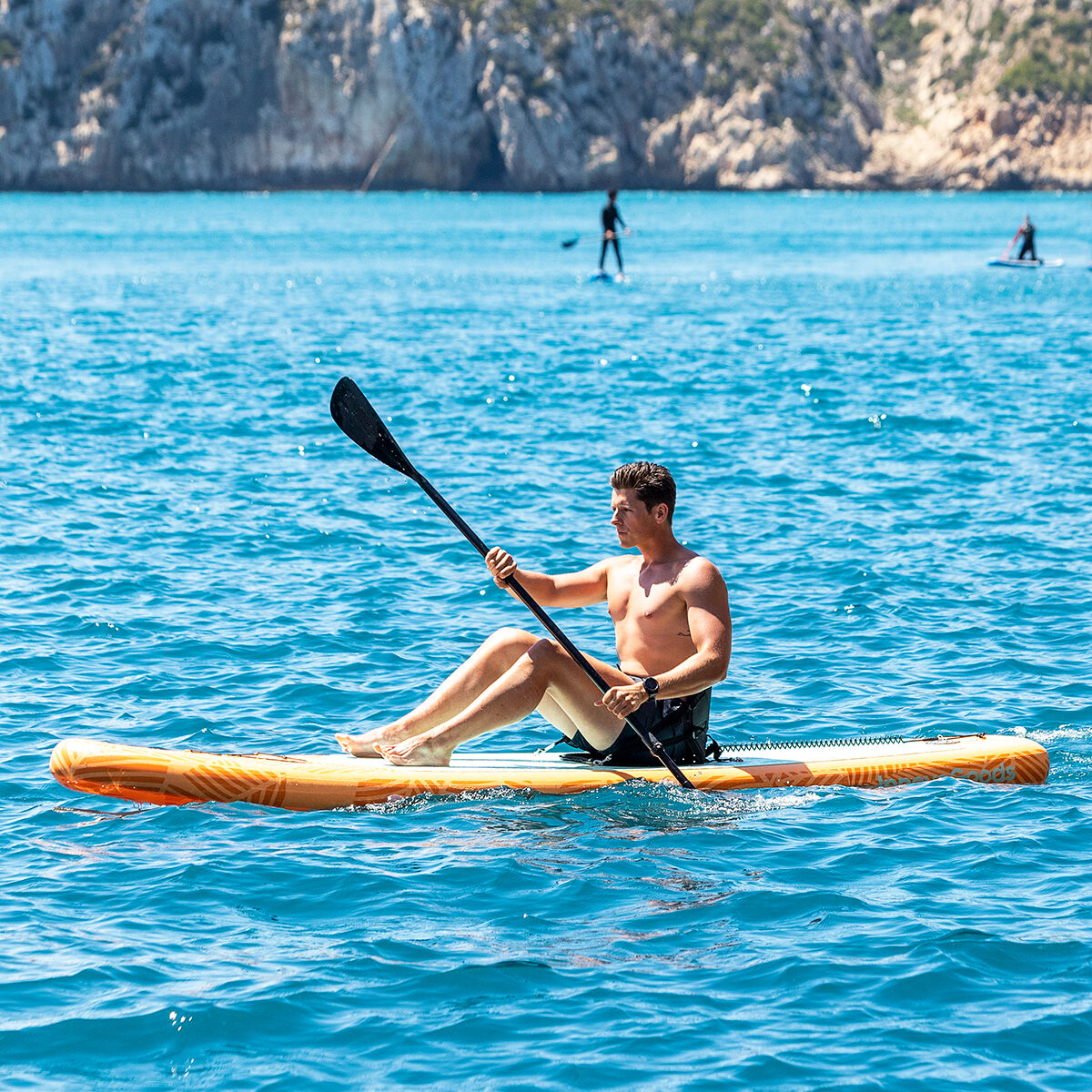 2-in-1 Opblaasbaar SUP-board met  Zitje en Accessoires Siros InnovaGoods 10'5" 320 cm