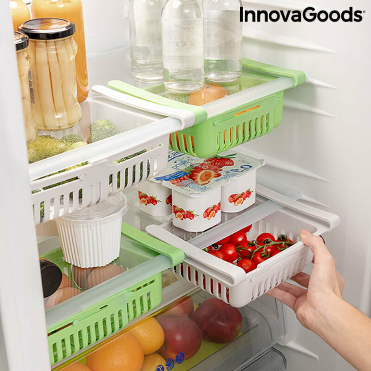 Aanpasbare koelkastorganiser Friwer InnovaGoods V0103197 (Refurbished A)